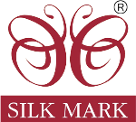 Silk Mark Logo as Silkviz is Silkmark of India Certified.